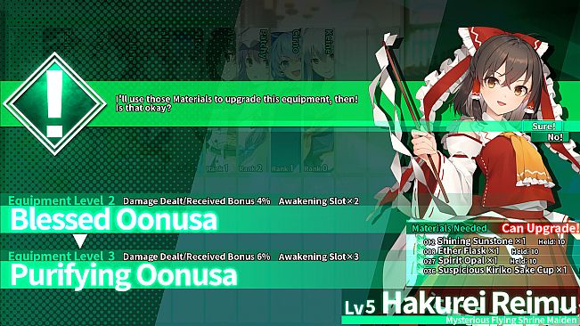 Labyrinth of Touhou Tri -The Dreaming Girls & The Mysterious Orbs-