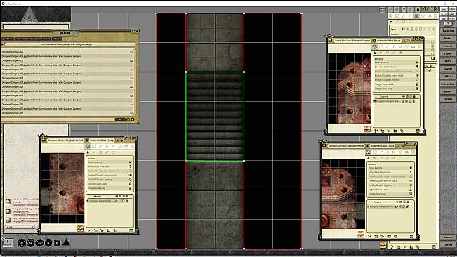 Fantasy Grounds - Pathfinder RPG - GameMastery Map Pack: Dungeon Dangers
