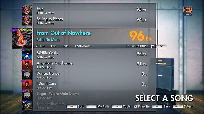 Rocksmith 2014 – Faith No More - “From Out of Nowhere”