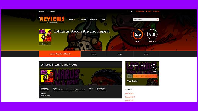 Lotharus - Bacon, Ale & Repeat