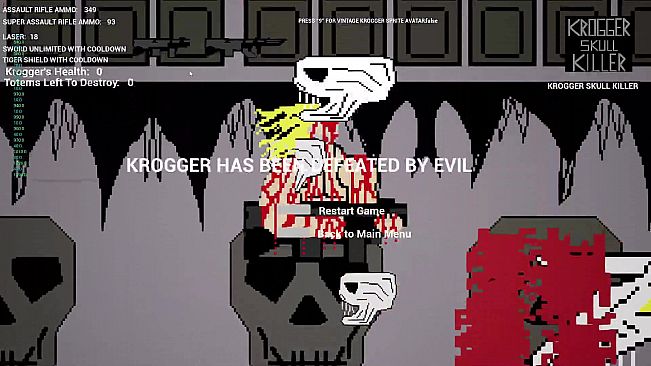 Krogger Skull Killer