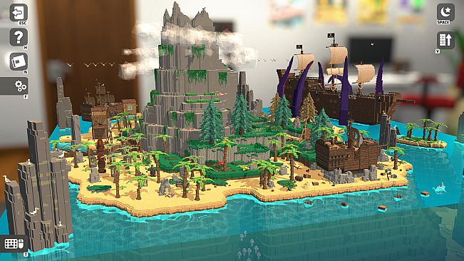 Diorama Builder - Pirate Isle