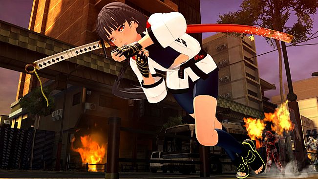 OneeChanbara ORIGIN - Exclusive Saki Costume: Tsubaki-Style Mortal Combat Gi