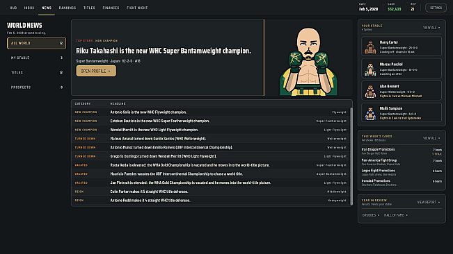Mouthpiece Boxing Manager