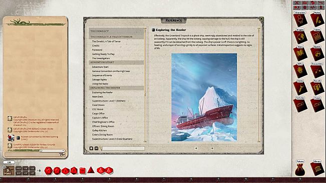 Fantasy Grounds - The Derelict (CoC7E)