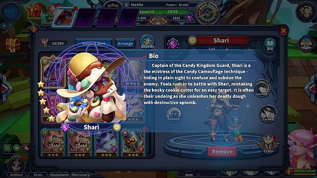 Endless World Idle RPG - Shari Mercenary Pack