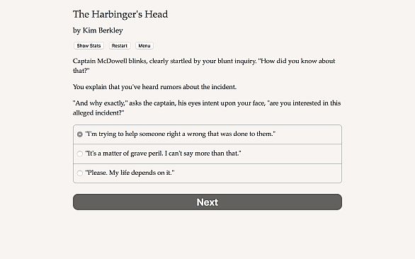 The Harbinger's Head