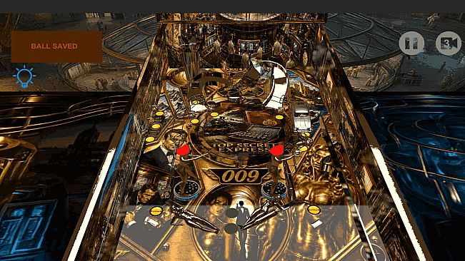 Pinball: Secret Agent World in Peril