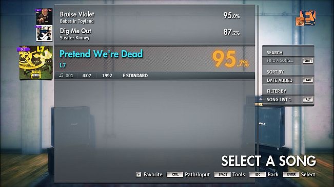 Rocksmith 2014 Edition – Remastered – L7 - “Pretend We’re Dead”