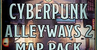 Fantasy Grounds - FG Cyberpunk Alleyways 2 Map Pack