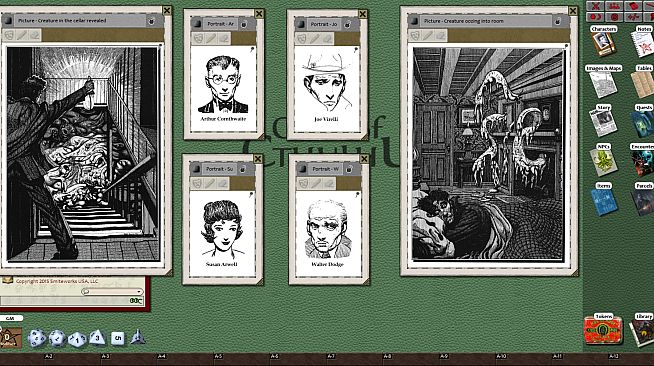 Fantasy Grounds - Call of Cthulhu: Crack'd and Cook'd Manse (CoC)