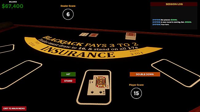 Blackjack Simulator 2027