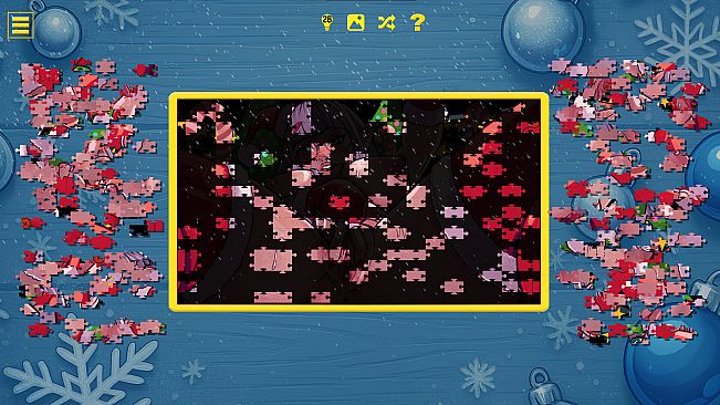 Naughty Christmas Jigsaw