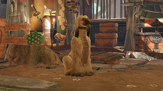 MONSTER HUNTER RISE - "Long Coat Costume" Palamute layered armor set