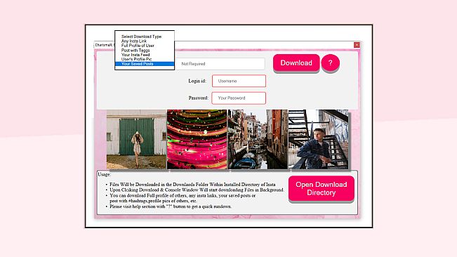 Charisma X: Bulk Instagram Media Downloader