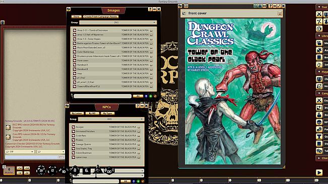 Fantasy Grounds - Dungeon Crawl Classics #79.5: Tower of the Black Pearl