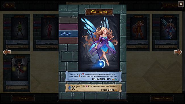 One Deck Dungeon - Caliana