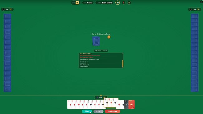 Bluff Card Game