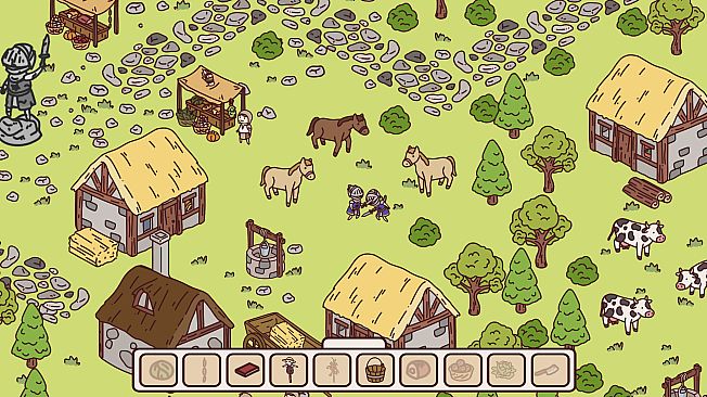 Hidden Doodles: Medieval Town