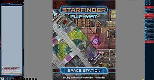 Fantasy Grounds - Starfinder RPG - Flip-Mat - Space Station