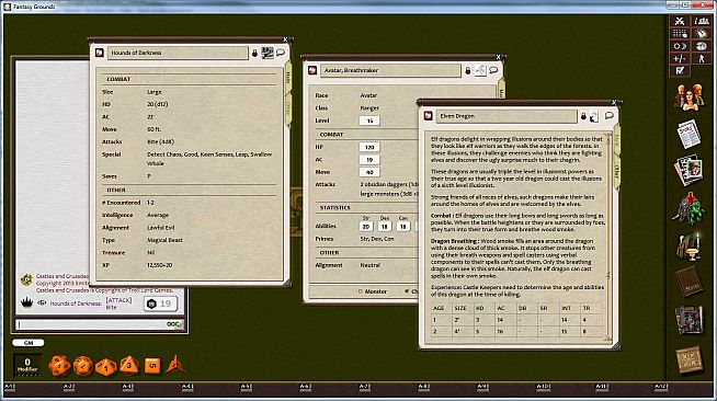 Fantasy Grounds - C&C: Of Gods and Monsters