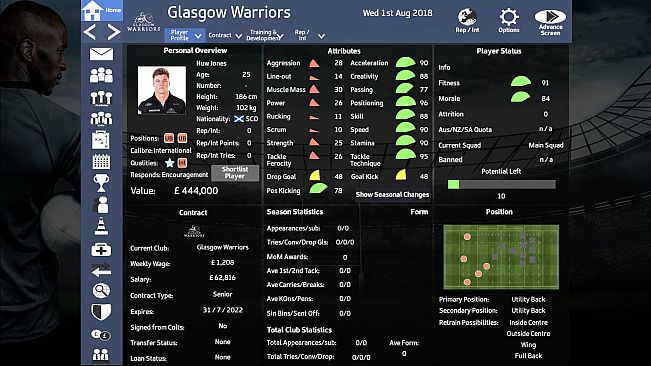 RUTM 2017 - Season 2018/19 Update