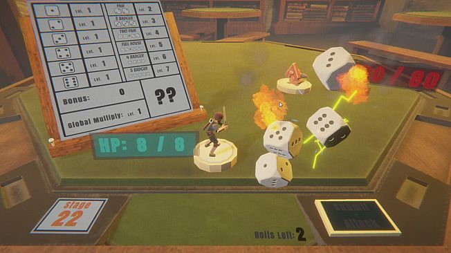 Tesserarii: The Dice Rolling Roguelike