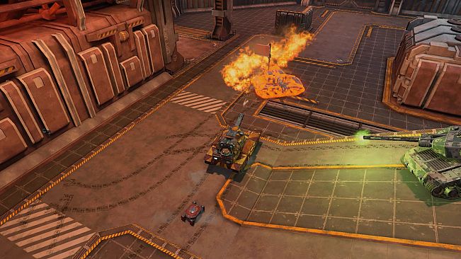 Tanki X: Mercenary Flamethrower