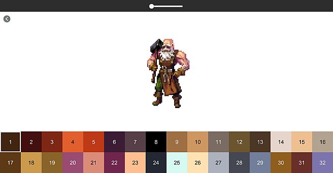 Coloring Pixel - Fantasy Characters
