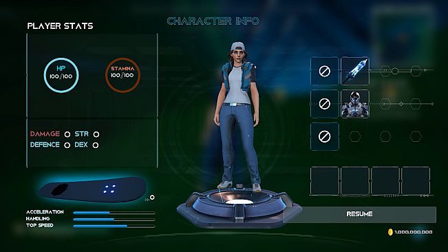 Indie Hoverboard Racing