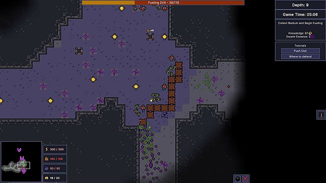 Deep Among the Swarm