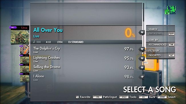 Rocksmith 2014 Edition – Remastered – Live - “All Over You”
