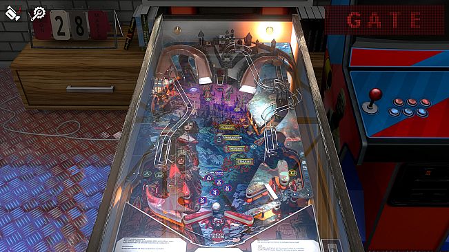 Zaccaria Pinball - Magic Castle 2017 Table