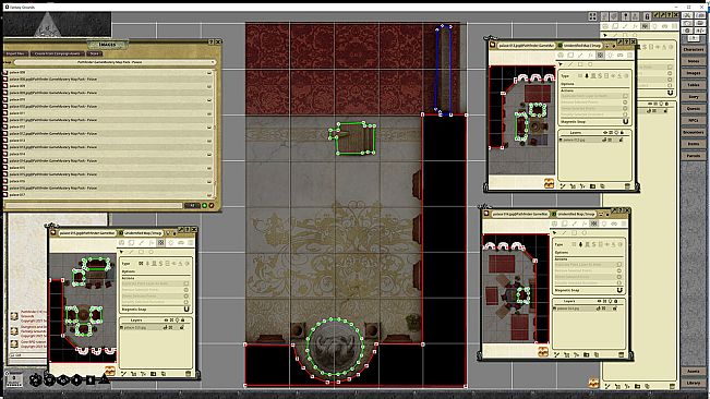 Fantasy Grounds - Pathfinder RPG - GameMastery Map Pack: Palace
