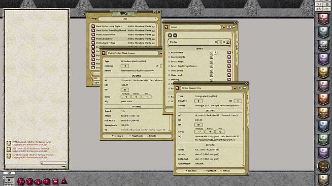 Fantasy Grounds - Mythic Monsters: Plants (PFRPG)
