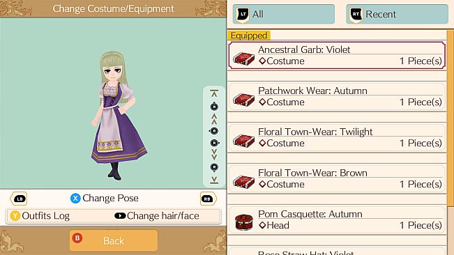 Autumn Colors Set - WorldNeverland - Daily Life in the Elnea Kingdom - Another Life Adventure