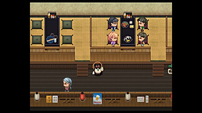 RPG Maker MZ - SERIALGAMES LivingGoodCity TILESET Japanese Restaurant SET