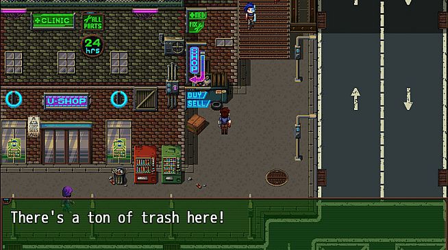 RPG Maker MZ - Cyber City: Exterior Tiles