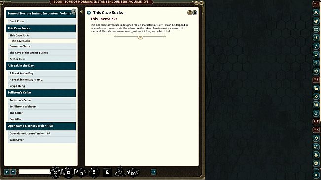 Fantasy Grounds - Tome of Horrors Instant Encounters Volume Five (5E)
