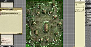 Fantasy Grounds - Pathfinder RPG - Pathfinder Flip-Mat - Forbidden Jungle