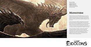 Lost Eidolons - Artbook & World Map