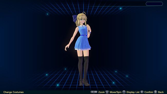 Fate/EXTELLA LINK - Sky Blue Dress