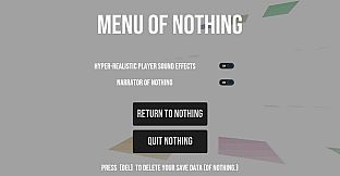 The Game of Nothing