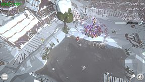 Santa Protects the Christmas Tree