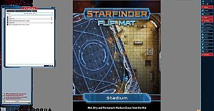 Fantasy Grounds - Starfinder RPG - FlipMat - Stadium