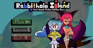 RabbitHole Island : Turn-based Vtuber Battles