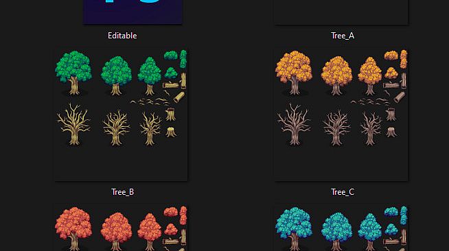 RPG Maker MZ - MT Trees