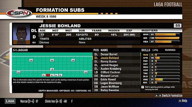 Gridiron Masters '98