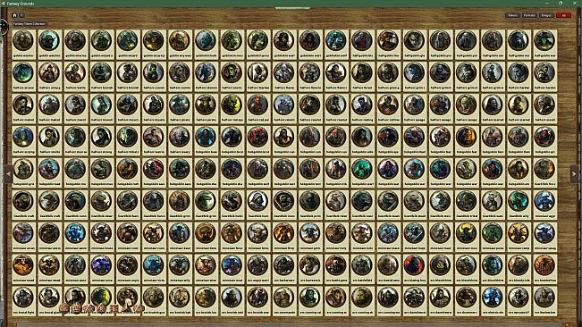 Fantasy Grounds - Fantasy Token Collection - Wartribe 01