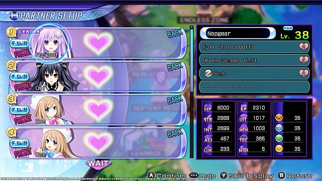 Hyperdimension Neptunia Re;Birth2: Sisters Generation